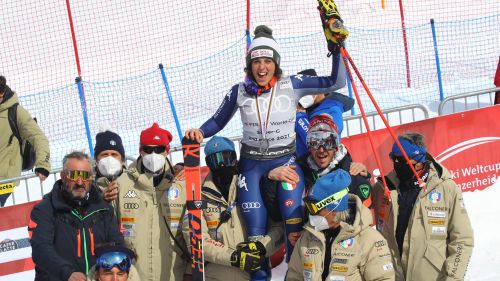 Brignone in the night of the stars: today Fede is playing the "Laureus" as woman of the year 2020