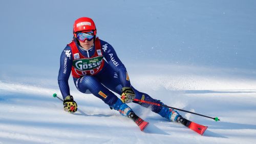 Red ... black Brignone: "Two fatal errors". Bassino celebrates: "Podium of great value"