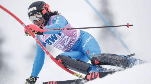 Brignone the only blue to save himself in the blue slalom: "Second very tight, I'll attack"