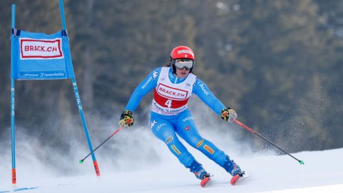 Brignone, a stellar 2nd heat and finally a giant podium: Tessa Worley wins