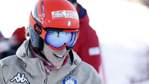 Rosa Khutor, Federica Brignone wins the super-G. Sofia Goggia also on the podium