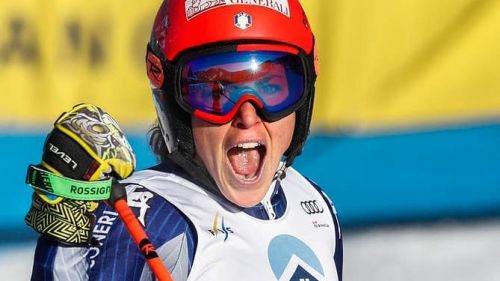 Shiffrin takes the red bib in giant, but the "tiger" Brignone only 15 points ...