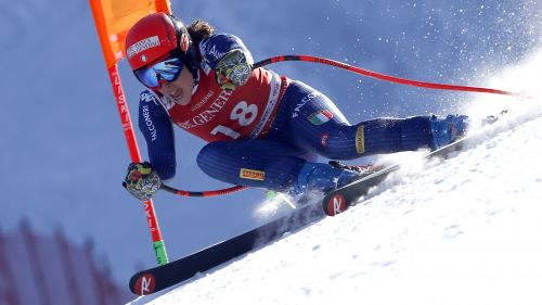 Crans-Montana, in the only trial Ortlieb makes the void and Brignone ... c ''!