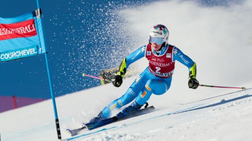 Go Marta, here is the first podium! Bassino is third in Courchevel, Sara Hector triumphs