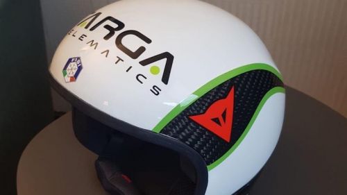 Emanuele Buzzi offers an innovative helmet to launch into the new season