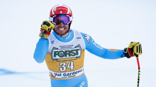 Dominik Paris allenamenti in Alto Adige