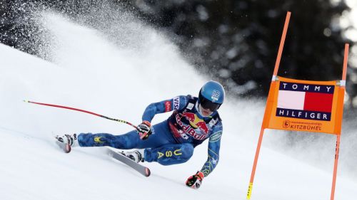 LIVE from Kitzbuehel: at 11.30 the test starts on the Streif, Paris bib 1, Cochran-Siegle with 3