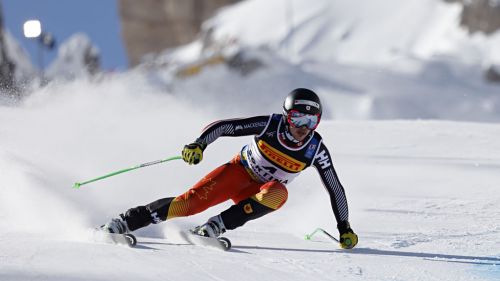 Cortina 2021, qualifying time for the male giant: under the Cinque Torri also ... James Crawford