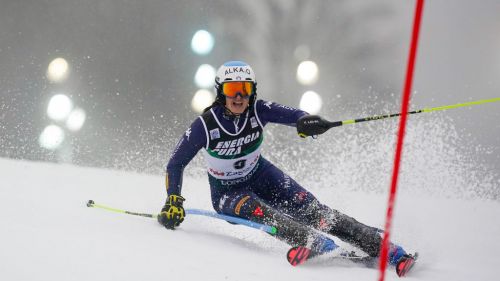 Another pre-world reconnaissance: in Cortina the duo Peterlini-Curtoni and the blue slalomists