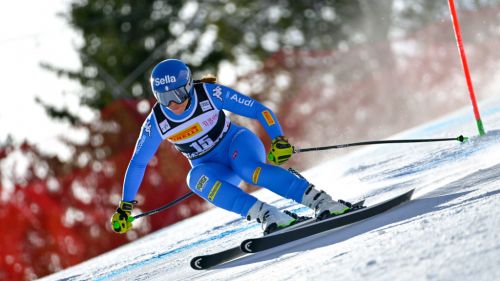 Rain of absences for Garmisch: those enrolled in the 1st downhill test, Curtoni and Brignone lead the blue
