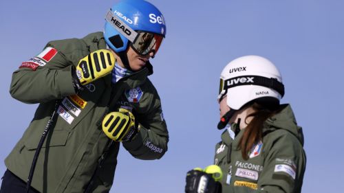 Last round of tests for the blue: until Sunday Goggia, Curtoni and Bassino on "La VolatA"