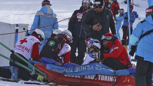 Bitter verdict for Aline Danioth: right knee ko after the fall in the parallel giant