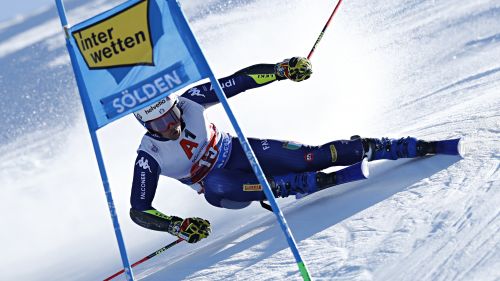Aleksander Aamodt Kilde will open the men's cup. De Aliprandini (bib 11) wants to try it on the Rettenbach