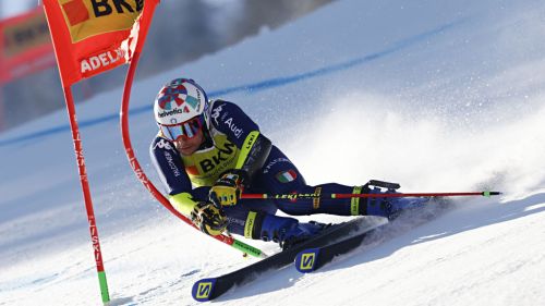 First time in the seven e ... bib n ° 1 for Luca De Aliprandini: it will be the blue who will open the giant of Kranjska Gora