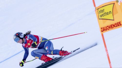 In Altenmarkt-Zauchensee there is the first victory of Corinne Suter, but Nicol Delago splendid second