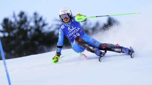 Lara Della Mea closes with a podium in the European Cup: she is third in the slalom of the finals in Soldeu