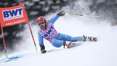 Della Vite in the vice norge: giant with the bergamasco 2nd halfway through the race, Steen Olsen makes a void