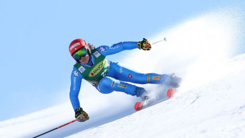 Nor-Am Cup, the blues dominate the first round of the giant bis: Brignone commands over Melesi