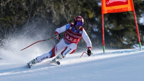 Feuz and the fourth cup a little closer: "Too bad for the final stretch, I'm happy for Domme"