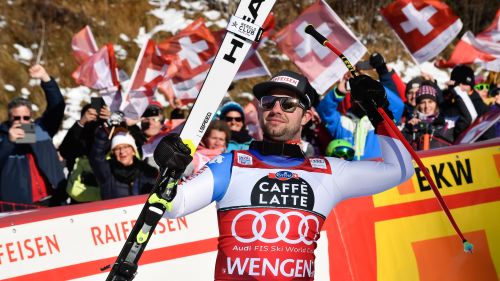 Radiant Beat Feuz: "Incredible revenge in Wengen. Tris like Klammer? I found out on TV"