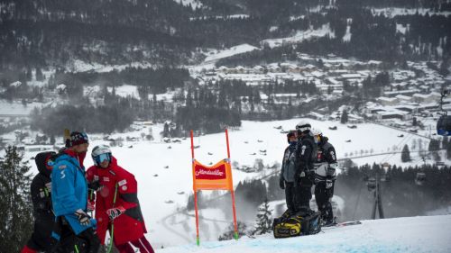 All postponed to Garmisch: the second women's super-g will be staged on Monday (fog permitting)