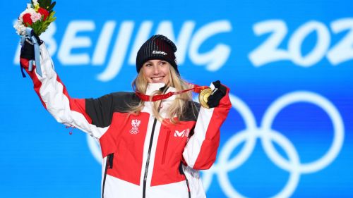 Snowboard batte sci in Austria: Anna