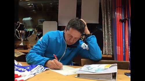 The Ski World Cup completely ... blue: here is Peter Gerdol at the head of the women's sector