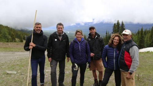 First "mission" for Peter Gerdol: inspection ok in Lake Louise for the opening of the speed season