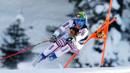 Classic farewell for Giraud-Moine: the fall of Bormio costs the Frenchman a problem in his left knee