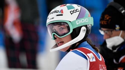Swiss-Ski announcement: Michelle Gisin has contracted a form of mononucleosis. Indefinite stop