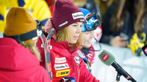 Michelle Gisin gives up the Lake Louise triptych: "It would be crazy without speed training"