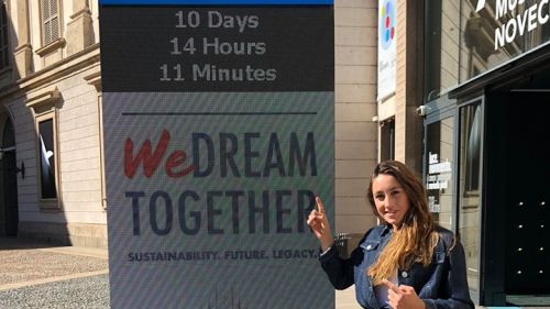 Sofia Goggia launches Milan Cortina 2026 and continues the "tour of Italy" before climbing up to Stelvio