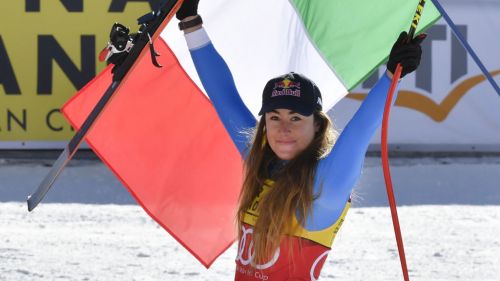 The cup rankings: Sofia in front of Mikaela, double red bib and ... a Johnson who doesn't give up