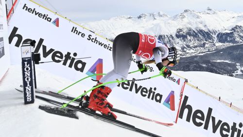 Start confirmed at 10.30 for the women's downhill in Sankt Moritz, but the first 20" of the race will be missing
