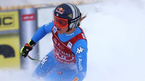 Gut-Behrami and Goggia play another sport in Sankt Moritz: the Ticinese wins, but what a Sofia!