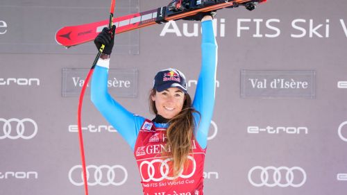 Sofia-Mikaela, what a show: she is +65 blue in the general, now eight consecutive technical races ...