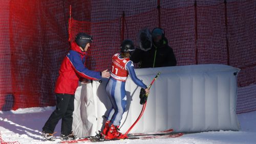 Broken fracture on the left radio: Sofia Goggia's season is over