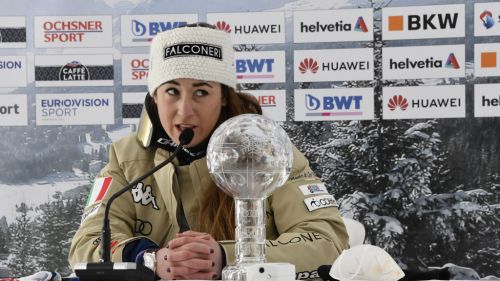 Goggia and the last days in the gym before returning to skis: "After Easter, a nice block of 20 days"