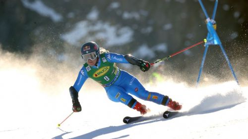 At Copper Mountain the blue "break" downhill, as is Shiffrin now ready to return to Europe