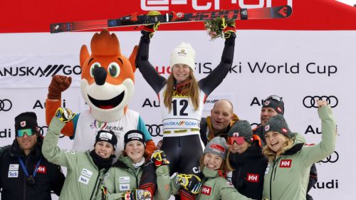 The Grenier talent has finally blossomed, 49 years after the last Canadian in giant slalom: "It's unreal"