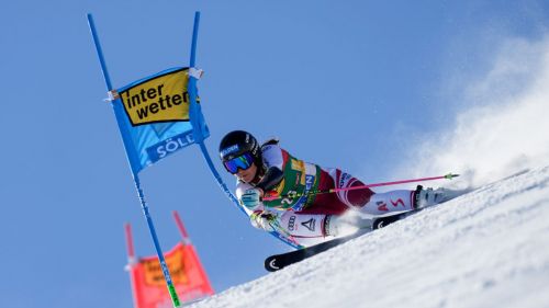 Gritsch also wins downhill: Wembstad burned for 2 cents in Crans-Montana, Dolmen 13th