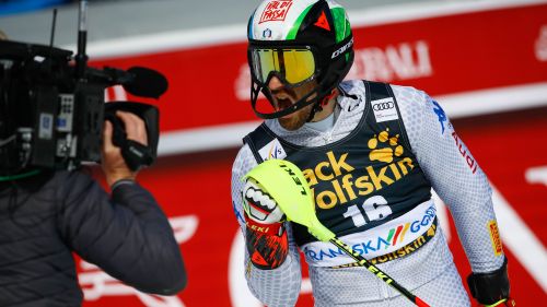 Blue snapshots from Levi. Gross on his return: "Glad to be there, even though I skied little I have no excuse"