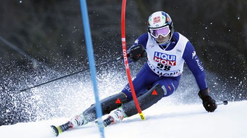 Absolutes of Livigno: Stefano Gross makes a void in the 1st round of the slalom, Vinatzer has to recover
