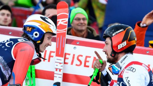 Kristoffersen-Hirscher, together again! Official signature of HK94 with "Van Deer"