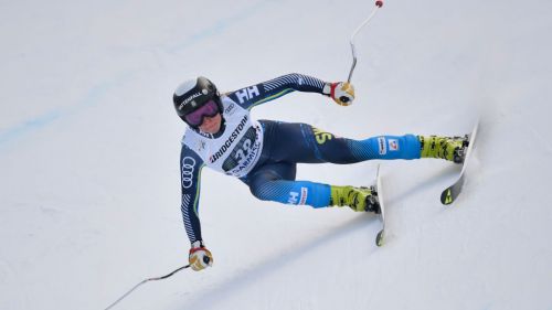 The "Goggia curve" at the Scarpadon? Fatal for Lisa Hoernblad: left knee destroyed