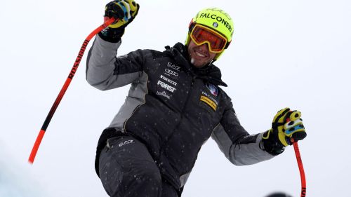Dominik Paris allenamenti in Alto Adige