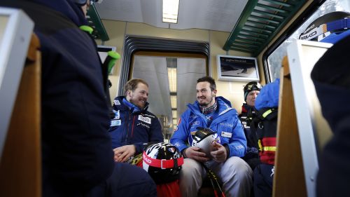 The world of skiing with Paris. Jansrud: "Cuche's record in Kitz is waiting for you"
