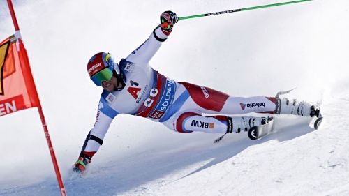 Giovanni Franzoni in the podium position in the combined Zinal, but the favorites are Murisier and Aerni