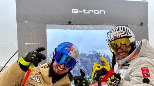 LIVE from Val Gardena for the first test of the men's downhill: difficult conditions, lowered start
