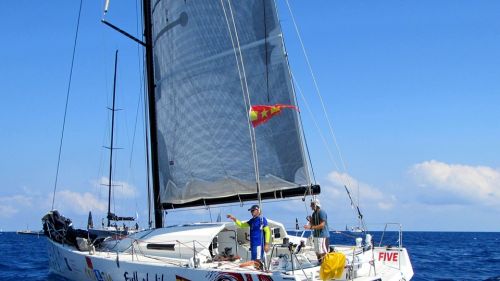 Four days from Palermo to Montecarlo: what an adventure for Ivica Kostelic with the best sailors in the world